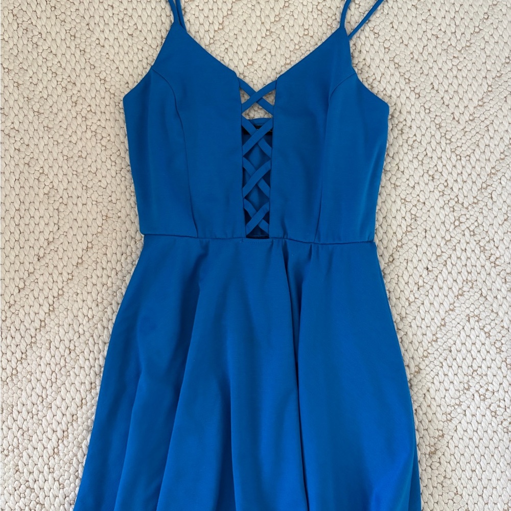 Foreign Exchange Vibrant Blue Garment
